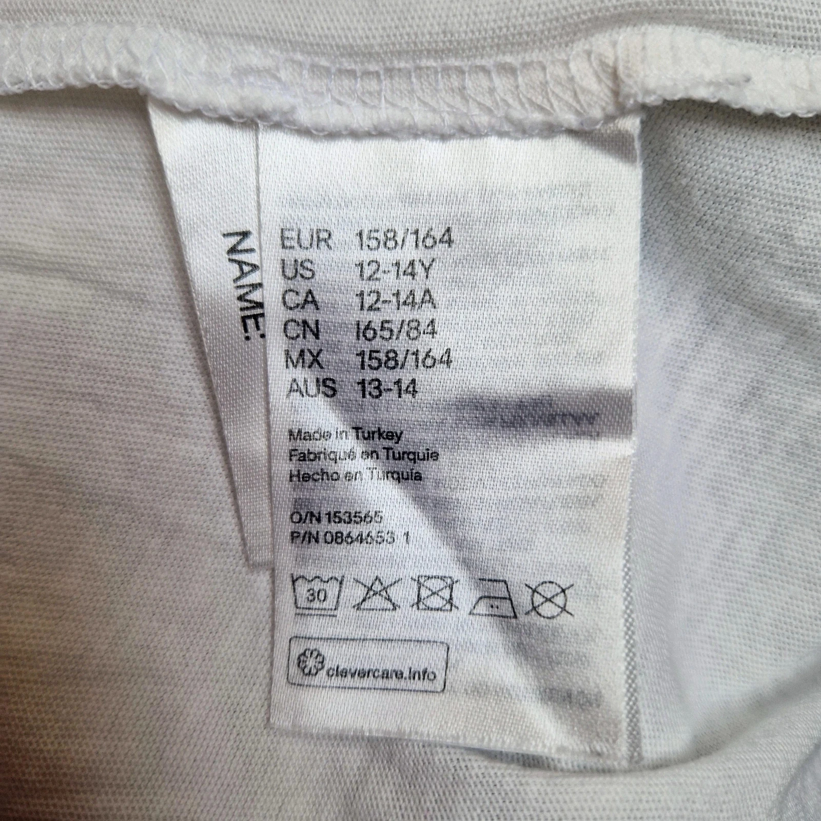 H&M T-shirt Size 13/14 years – photo 4